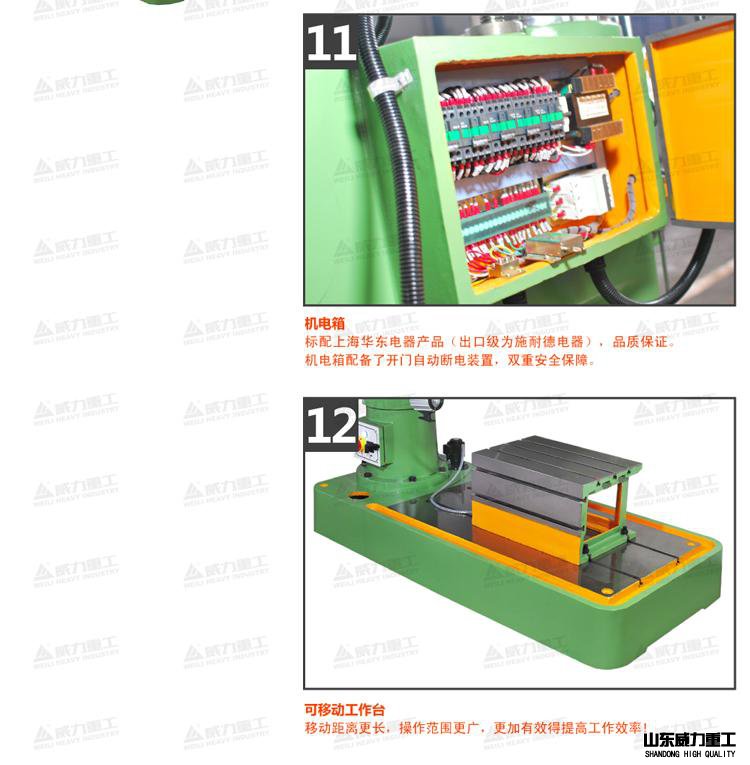 搖臂鉆床機電箱