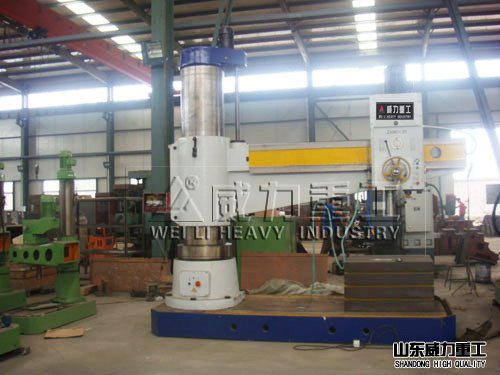 Z3080液壓搖臂鉆床車間實物